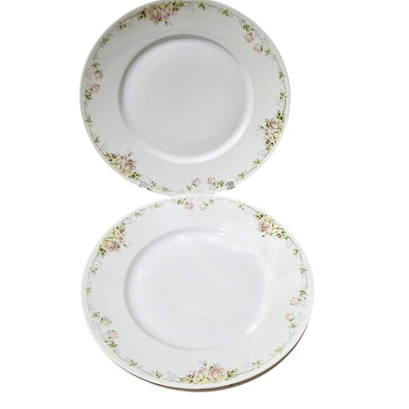Rosenthal Other - 3 Rosenthal Pink Roses Dinner Plate 10" Donatello 1930s Bavaria antique vintage